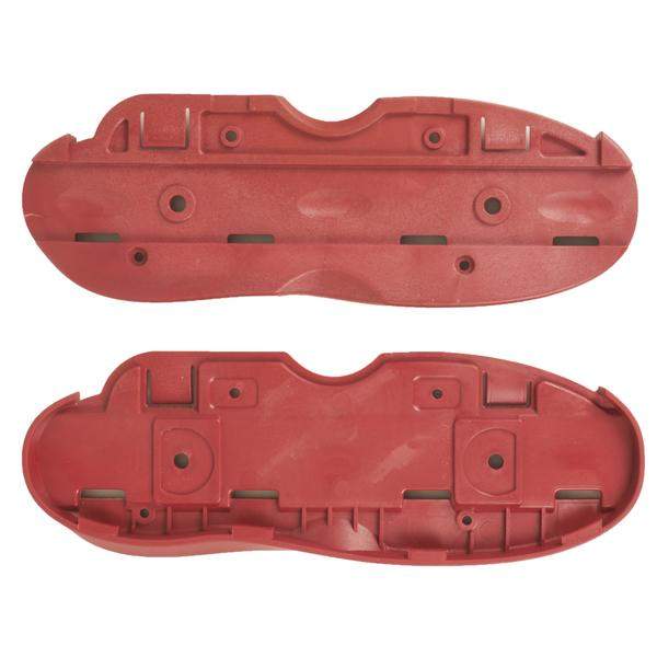 Razors Shift V2 Aggressive Skates Baseplates - Maroon Color with Included Laces | Perfect for Urban Skating, Park Riding & Aggressive Inline Tricks