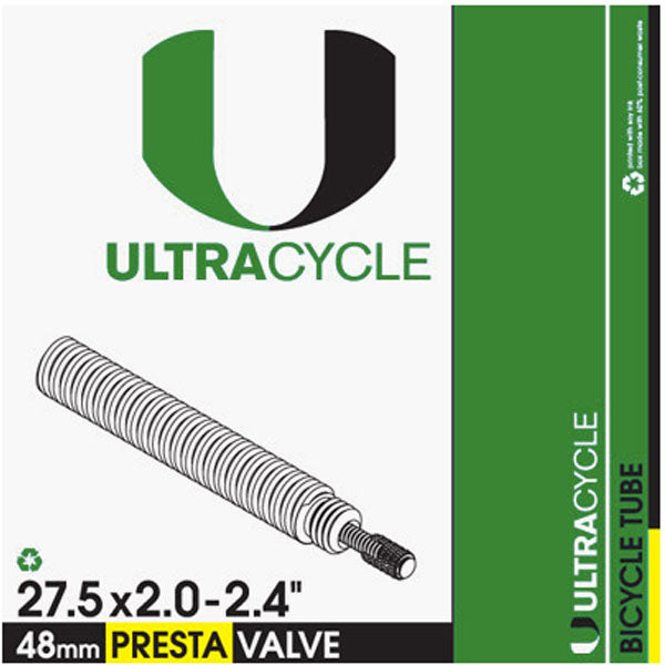 27.5 x 2.0-2.4 Inch Bike Tires with 48mm Presta Valve - Mountain Bike, Road Bike & Commuter Bicycle Replacement Tires for All-Terrain Cycling