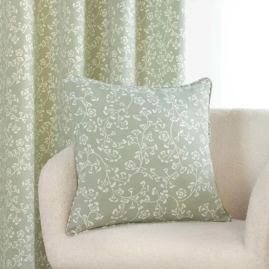Premium Green Sade Cushion Cover - Soft & Durable Decorative Pillow Case for Sofa, Bed, Chair - Home Decor & Living Room Accessories