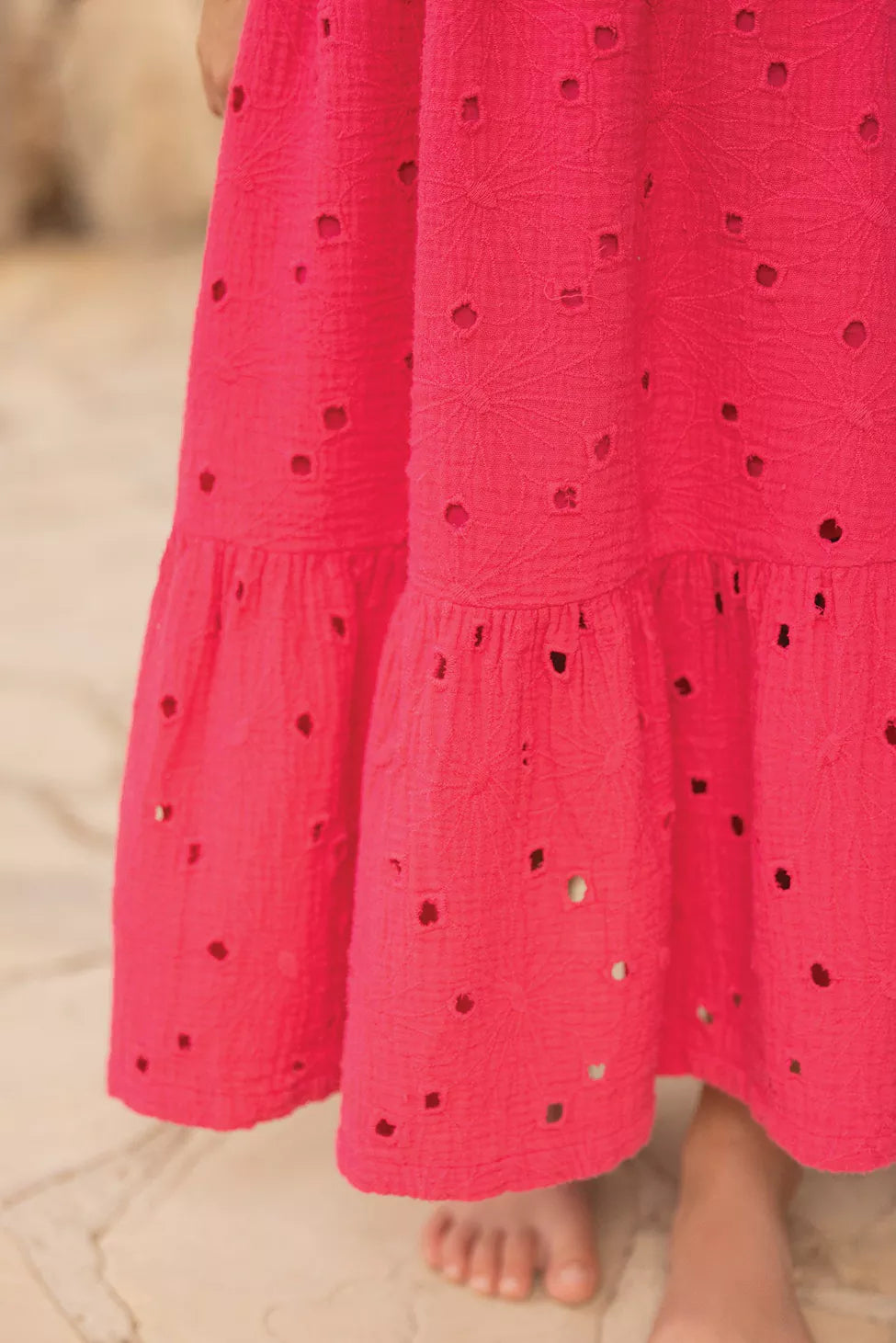 Stylish Hot Pink Skirt for Women | Tartine Et Chocolat Fashion | Perfect for Parties, Dates & Summer Outfits