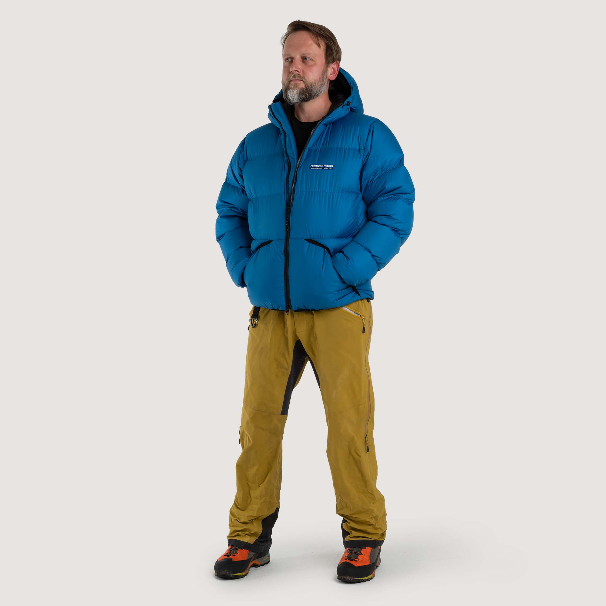 Helios Hooded Down Jacket - Lightweight Warm Winter Coat for Men & Women, Waterproof Windproof Outdoor Jacket for Hiking, Skiing & Cold Weather