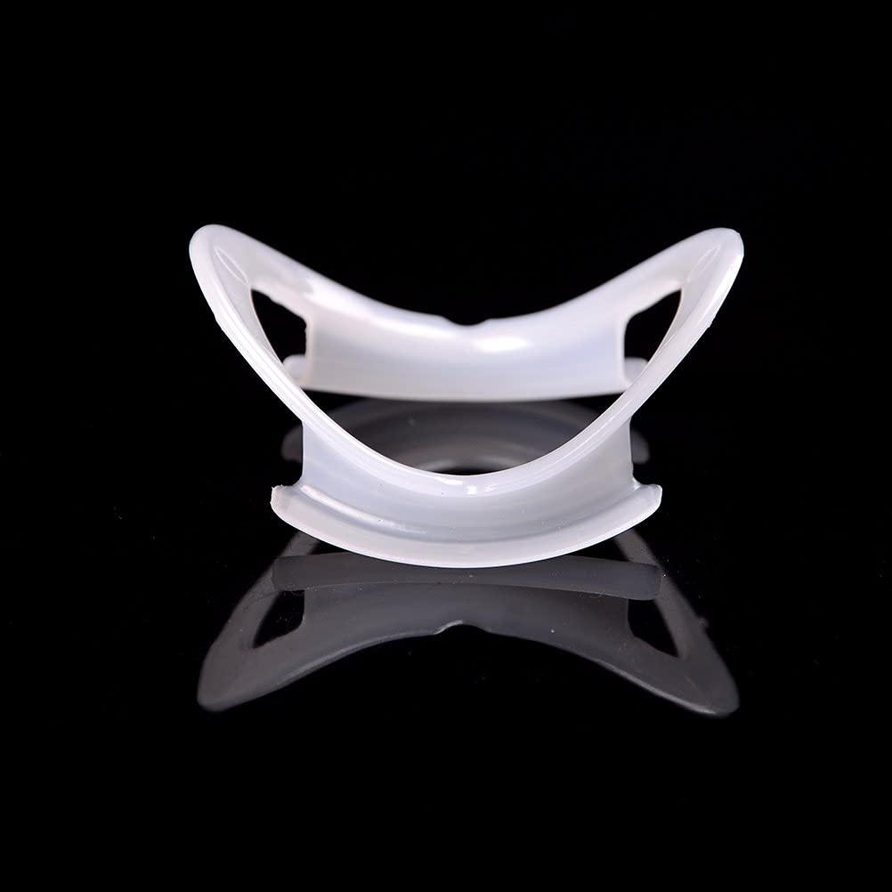 10 Pcs Dental Mouth Opener Intraoral Cheek Lip Retractor - O-Shape Autoclavable Cheek Expander for Teeth Whitening & Dental Procedures - Perfect for Dentists, Orthodontists & At-Home Oral Care (White)