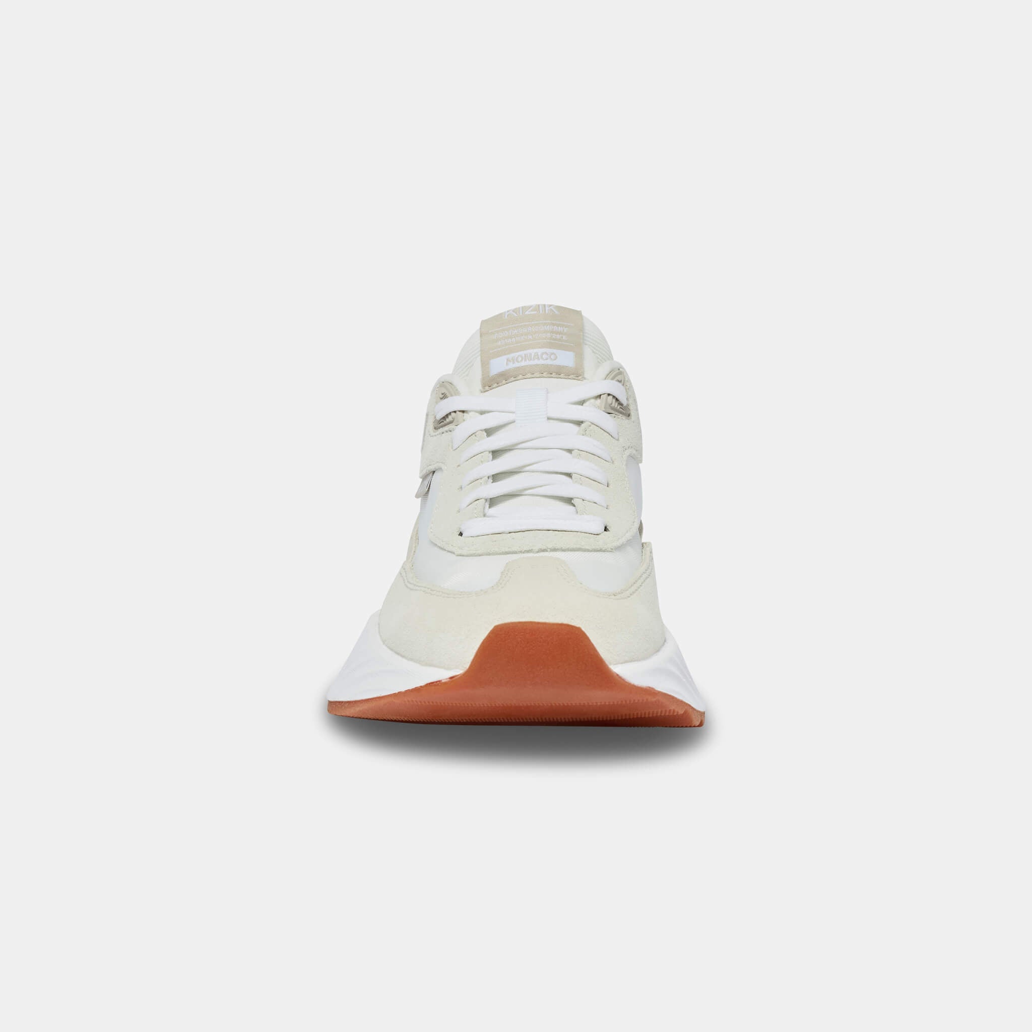 Women's Monaco White & Moonbeam Sneakers - Comfortable Casual Shoes for Walking, Running & Everyday Wear