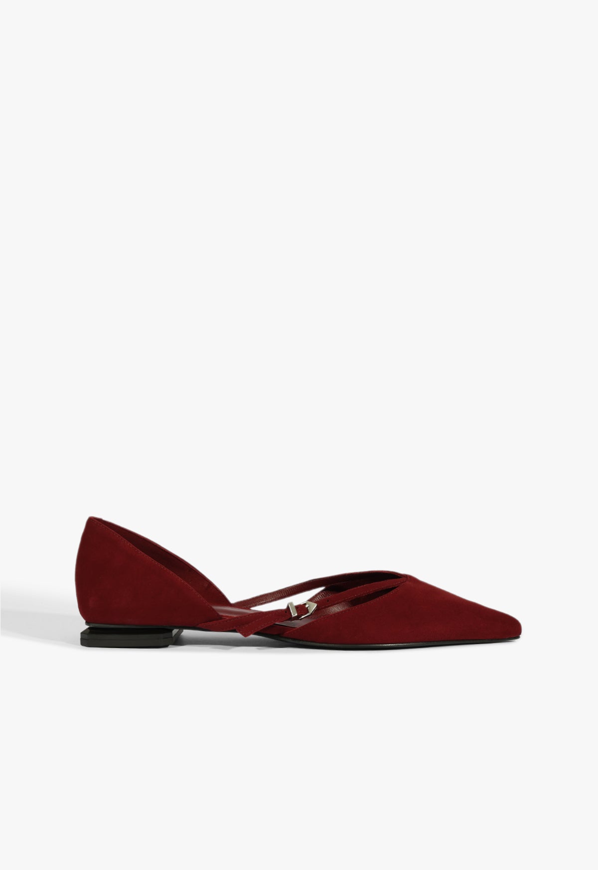 Rue Suede Flat Shoes with 2.5-Inch Heel - Women's Comfortable Slip-On Loafers S2210900050003 | Perfect for Office, Casual Wear & Travel