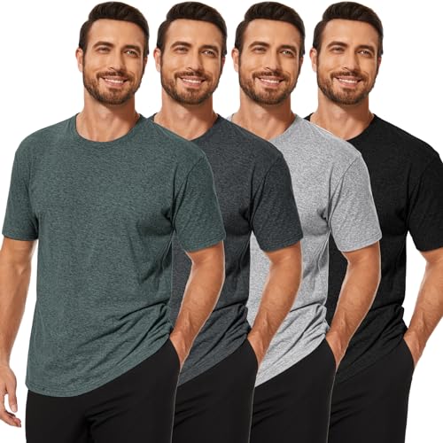 03 Black+darkgray+gray+green - 4 Pack