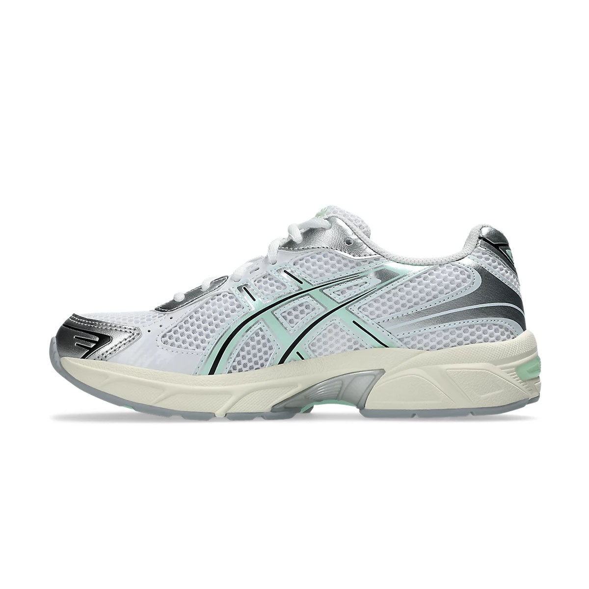 GEL 1130 'White Mint Tint' Sneakers - Women's Fashion Running Shoes for Casual Wear & Gym Workouts