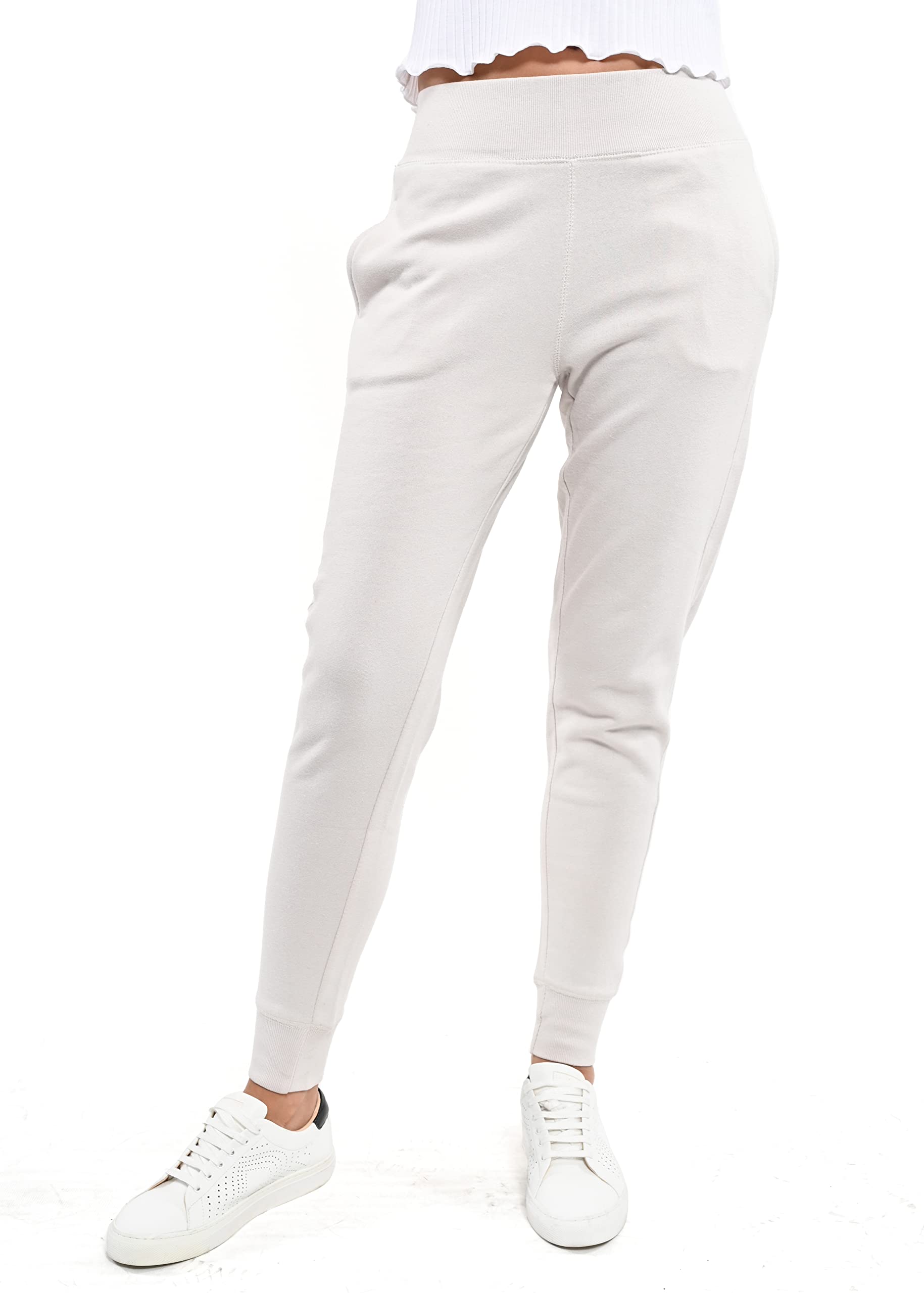 esstive Women's Ultra Soft Fleece Sweatpants - Comfortable 90s Oversized Casual Joggers for Lounge, Yoga & Home Wear | Lightweight Fleece Pants for Women