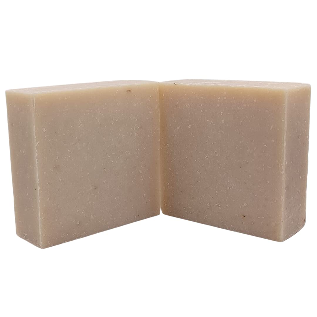 Handmade Goat Milk & Collagen Soap Bar (5 oz) - Natural Moisturizing Body Soap with Collagen for Soft Skin - Lightly Scented Gentle Cleanser for Face, Hands & Body - Perfect for Dry Skin Care & Daily Bath Routine