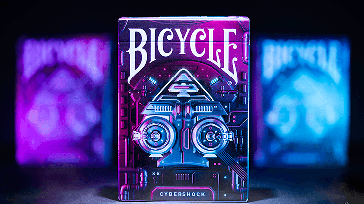 Bicycle Cybershock Playing Cards - Premium Deck for Magic Tricks, Cardistry & Poker Games - Perfect for Professional Magicians, Card Players & Collectors