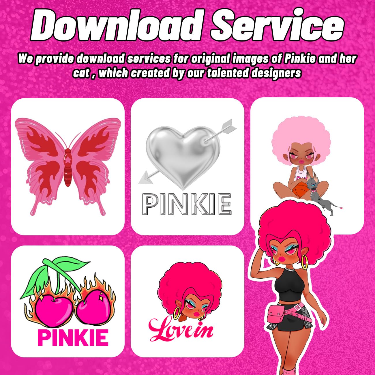 Pinkie Heat Transfer Paper for Inkjet Printers - 20 Sheets (8.5x11