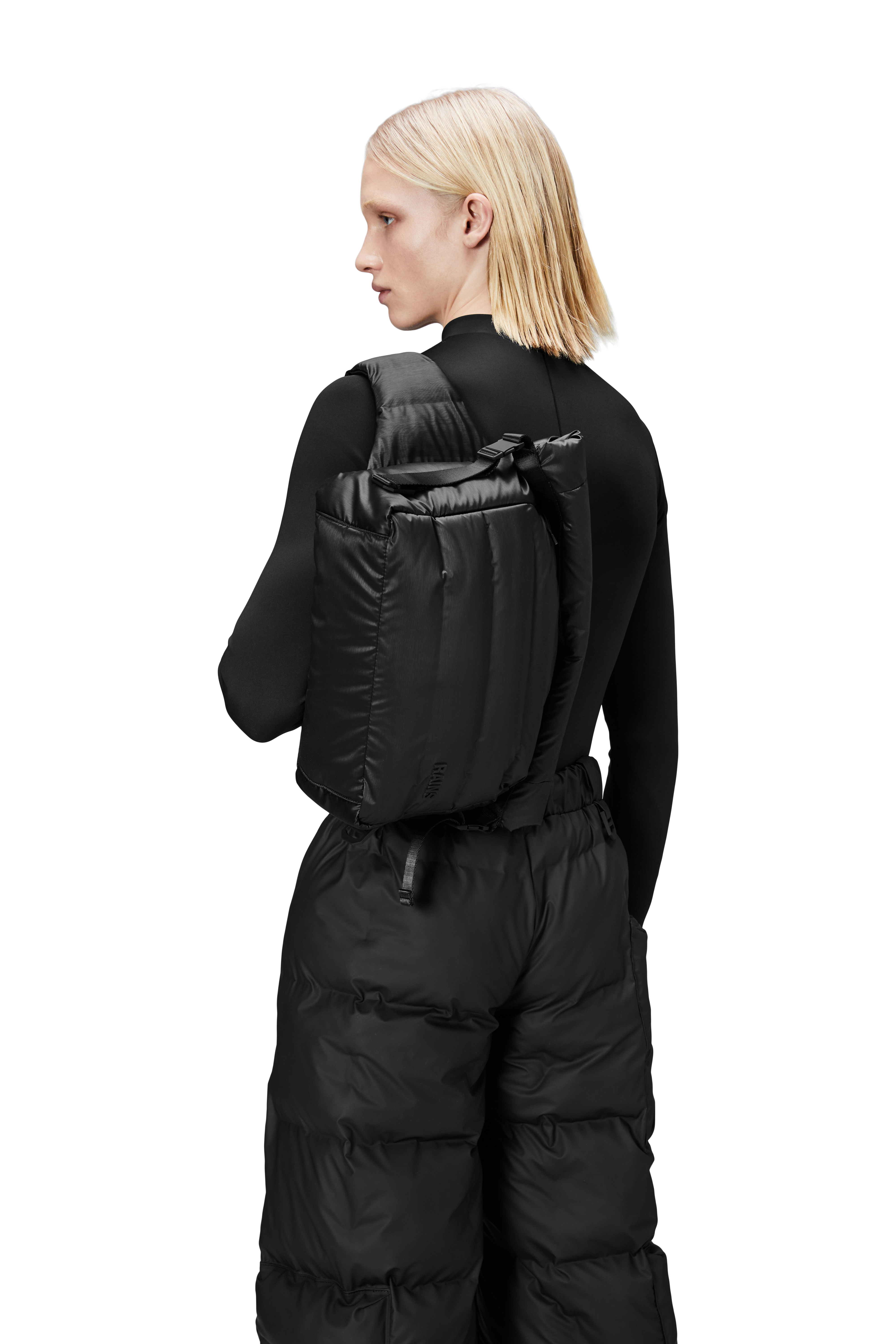 Rains Bator Puffer Bum Bag W3 - Waterproof Crossbody Fanny Pack for Men & Women - Perfect for Travel, Hiking, and Outdoor Adventures