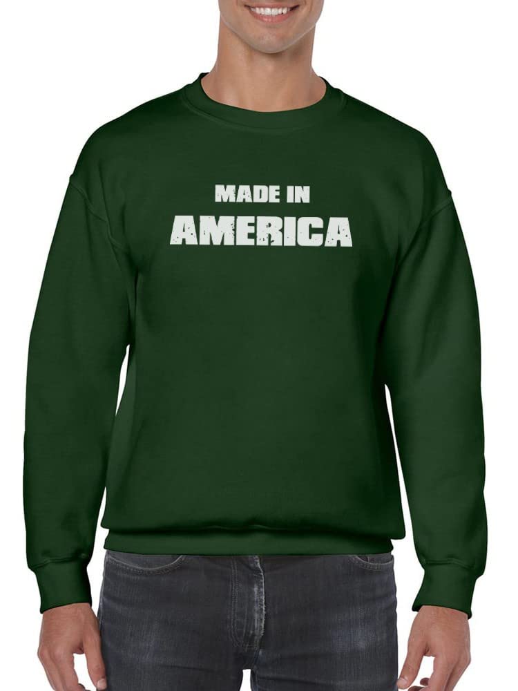American Made Men's Sweatshirt - Premium GoatDeals Design | Comfortable Casual Wear for Everyday & Outdoor Activities