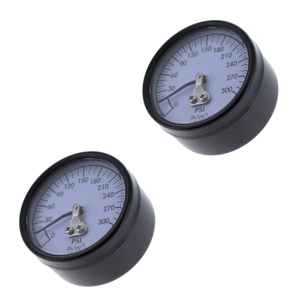 DeWalt D55146 Air Compressor Replacement Pressure Gauge (2 Pack) - A18885-2PK - Perfect for Industrial & Home Workshop Maintenance