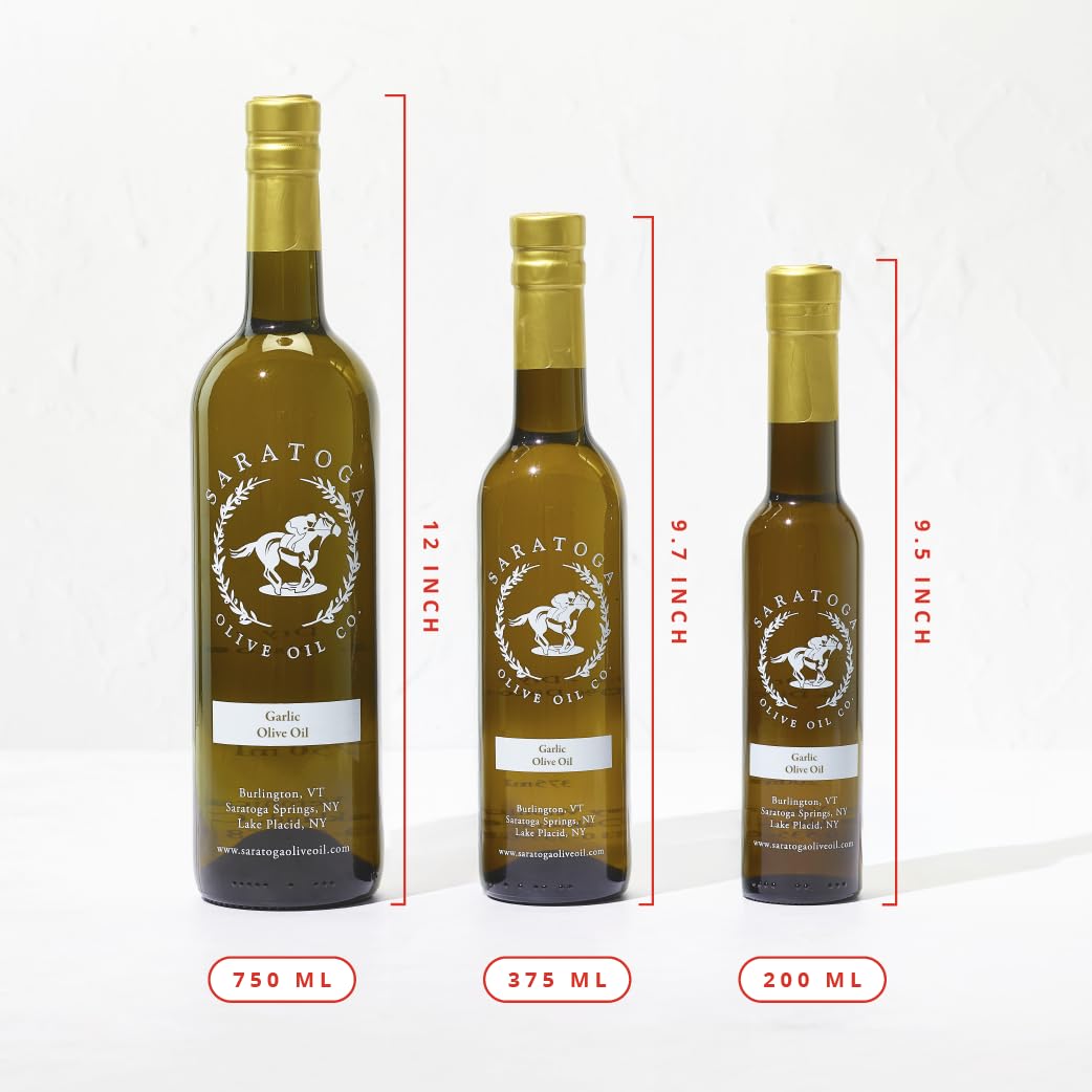 Saratoga Olive Oil Company Butter Olive Oil 375ml (12.7oz) - Premium Cooking Oil for Baking, Grilling & Salad Dressing - Perfect for Home Chefs & Gourmet Recipes