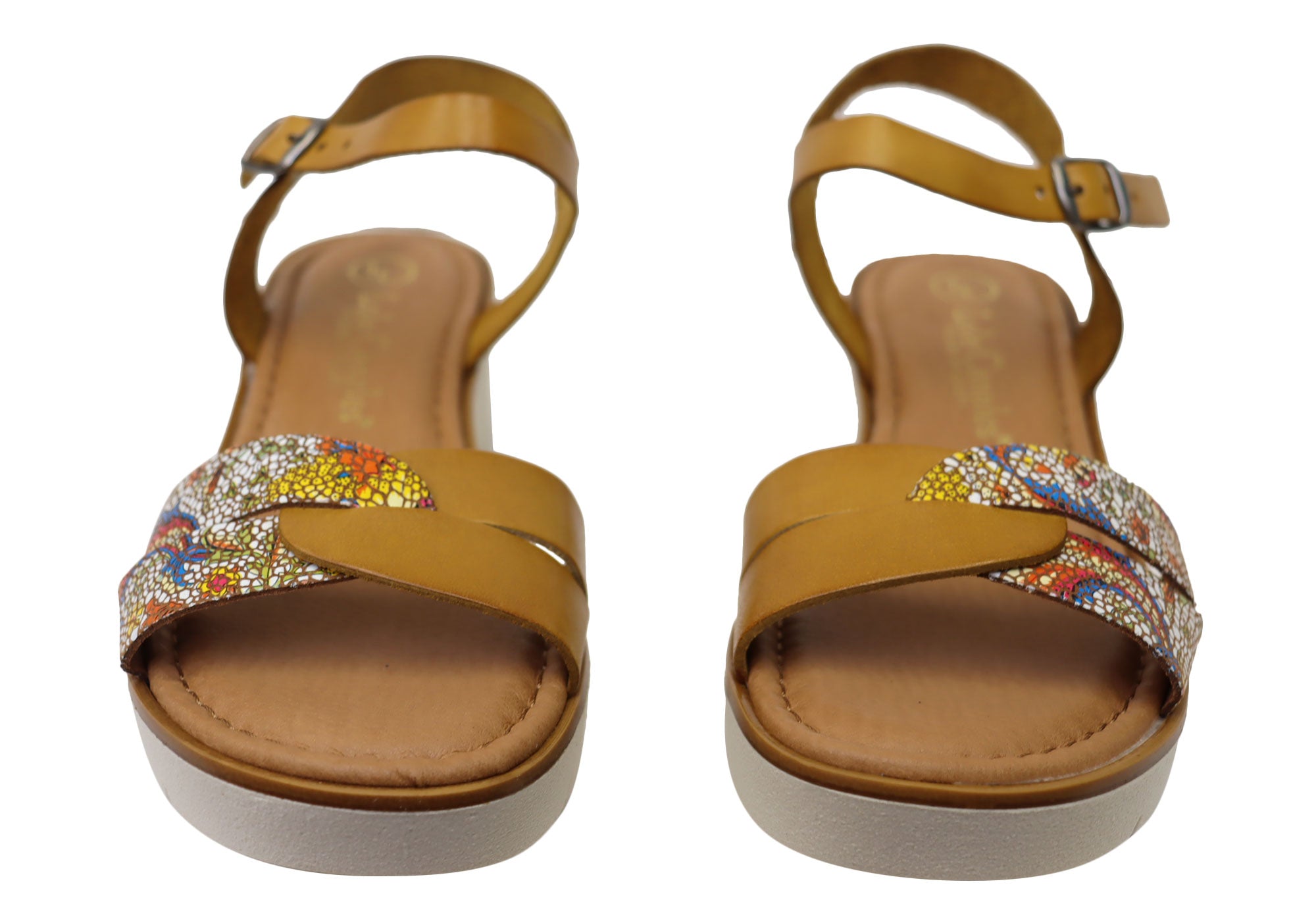 Ellie Women's Comfortable Leather Sandals - Handmade in Spain - Perfect for Summer, Beach & Casual Outings