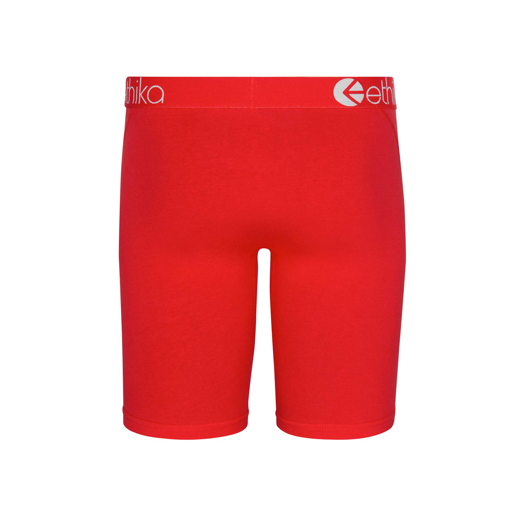 Ethika Boys Staple Boxer Briefs - Soft Cotton Underwear for Kids | Red Machine Red | Comfortable Daily Wear & Active Play Underwear