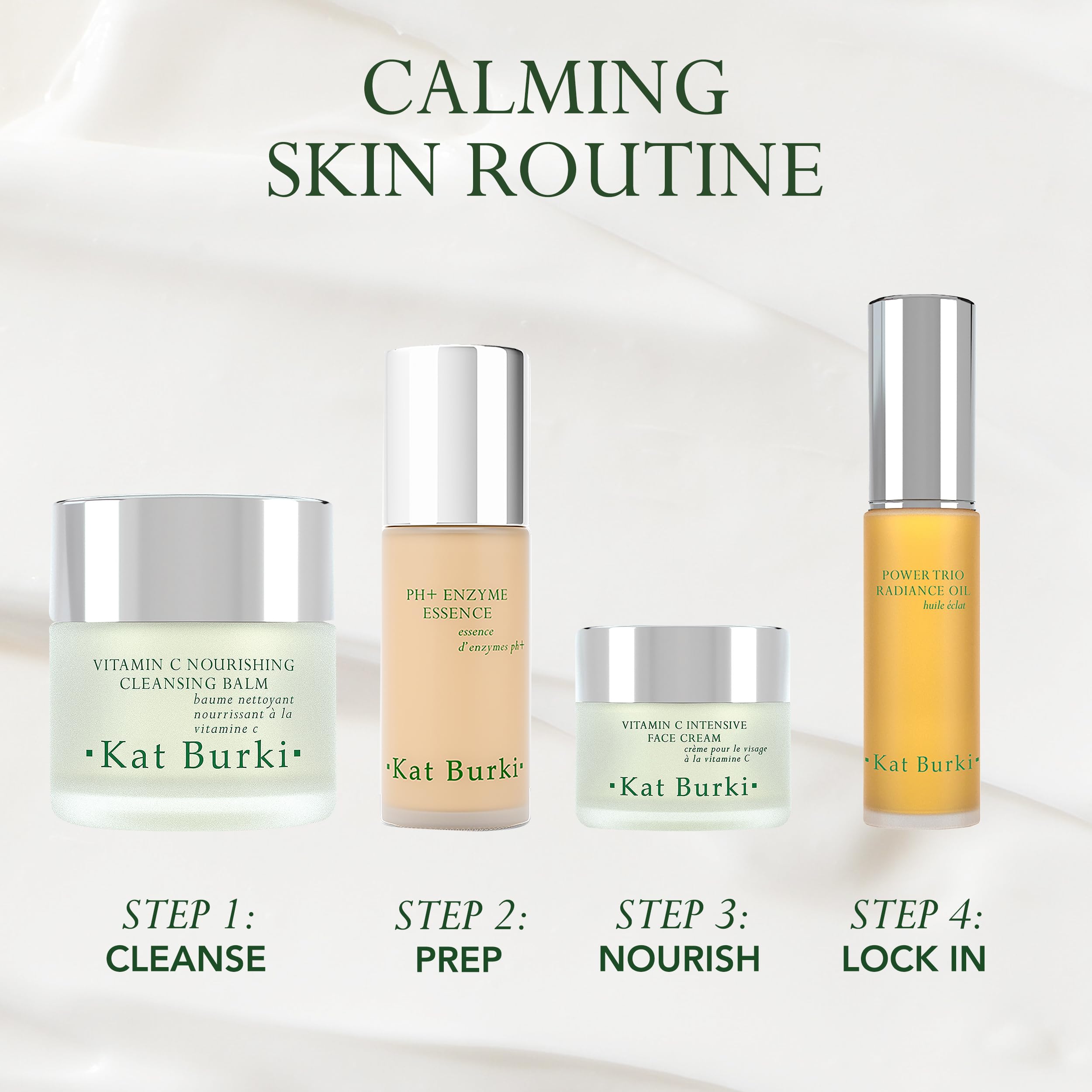 Kat Burki Vitamin C Nourishing Cleansing Balm - Brightening & Hydrating Face Cleanser for Glowing Skin | Perfect for Morning & Night Skincare Routine