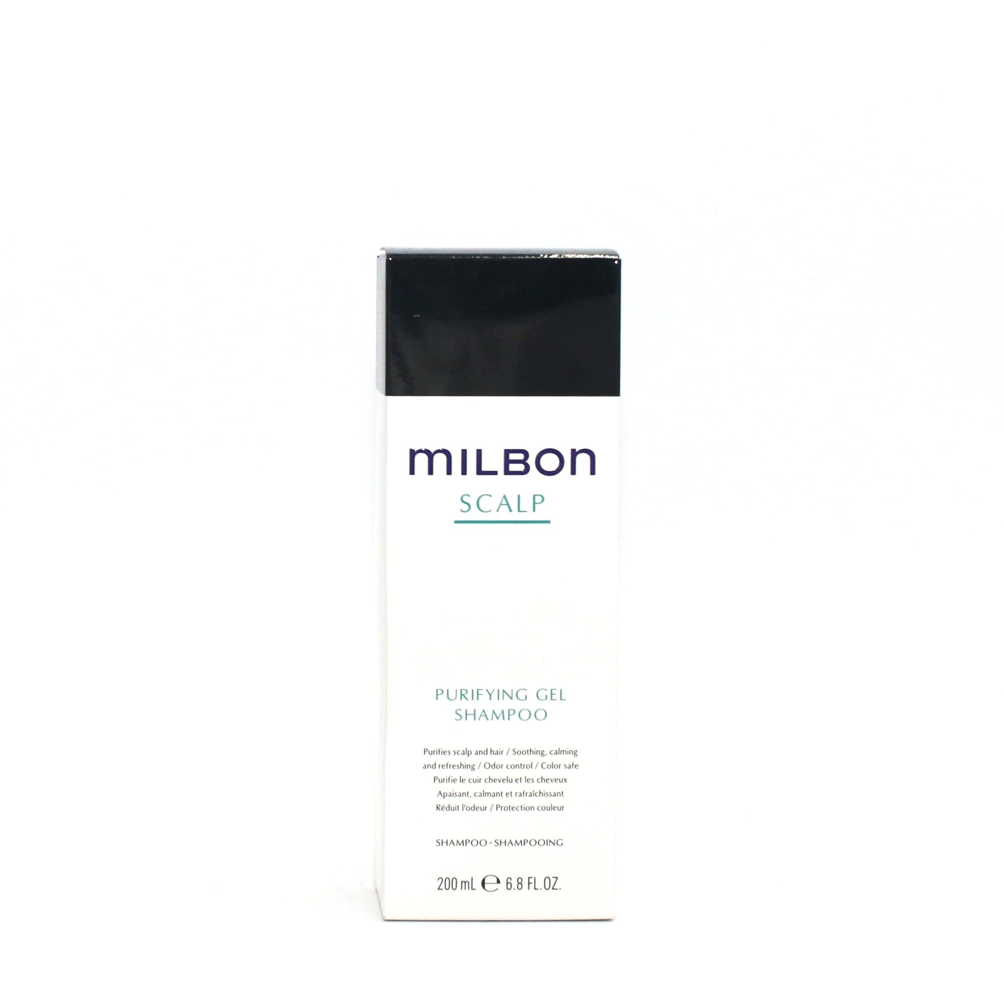 Milbon Scalp Purifying Gel Shampoo 6.8 oz for Deep Cleansing & Dandruff Control - Gentle Hair Care for Dry & Itchy Scalp - Perfect for Daily Use & Sensitive Scalp Relief