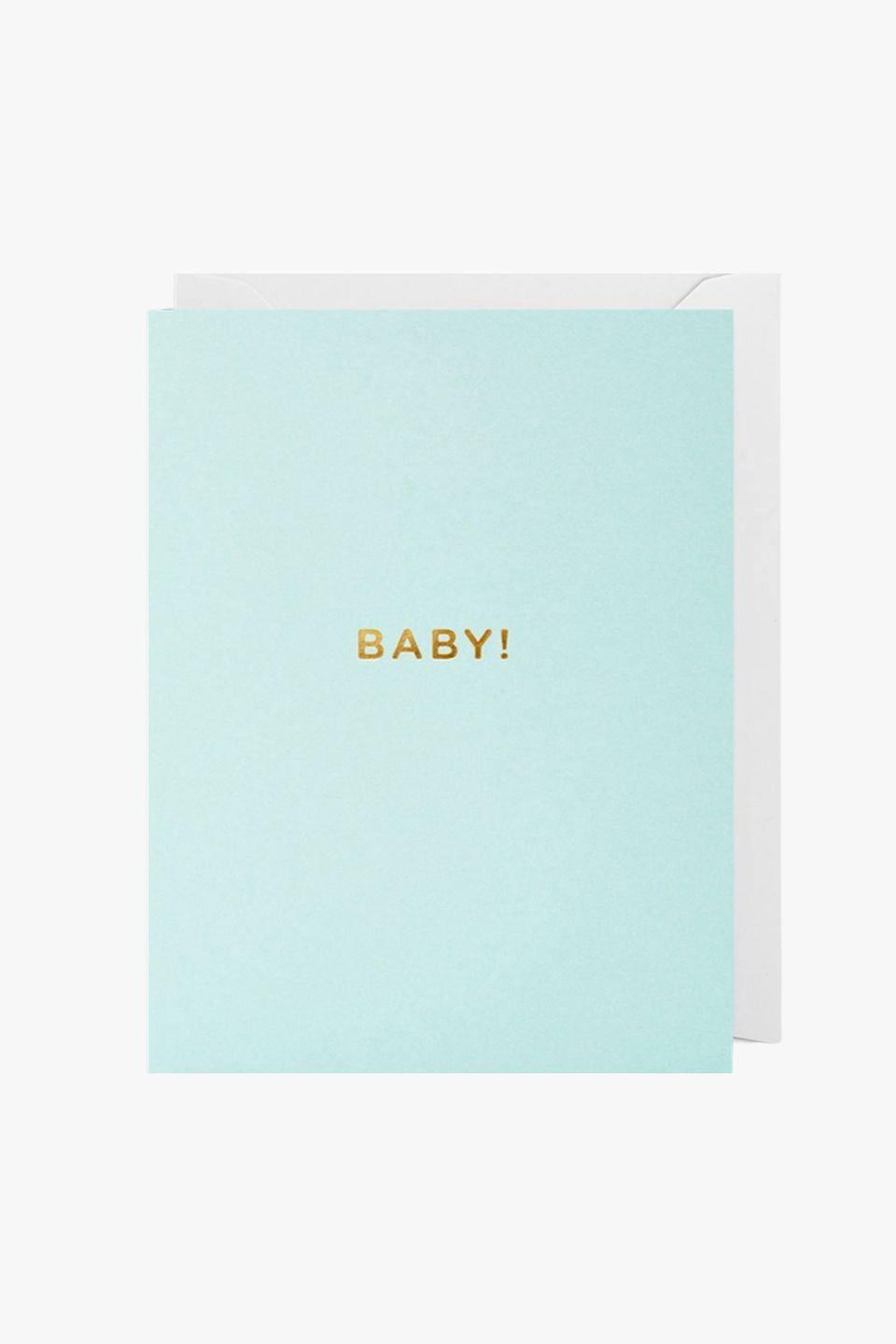 Mini Blue Baby Greeting Card - Perfect for Baby Showers, Birthdays & Newborn Celebrations