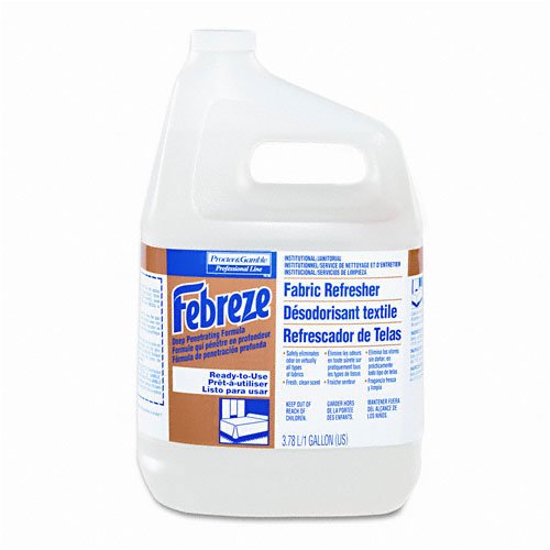 Best Fabric Refresher & Odor Eliminator Spray - Fresh Clean Scent, 1 Gallon Size for Home, Car, and Pet Areas | Eliminates Stubborn Odors on Upholstery, Curtains & Bedding
