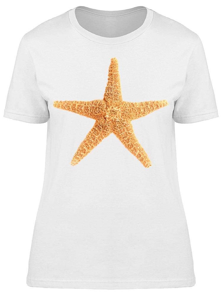 Stylish Dark Teal Starfish Print Women's T-Shirt - Perfect for Beach Vacations, Summer Outings & Casual Wear