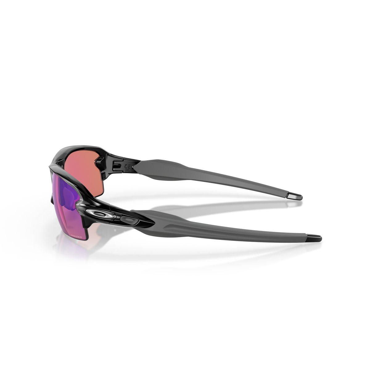 Oakley Flak 2.0 Sunglasses - Low Bridge Fit, Polished Black Frame with Prizm Golf Lenses (0OO9271 927105) - Perfect for Golfing & Outdoor Sports