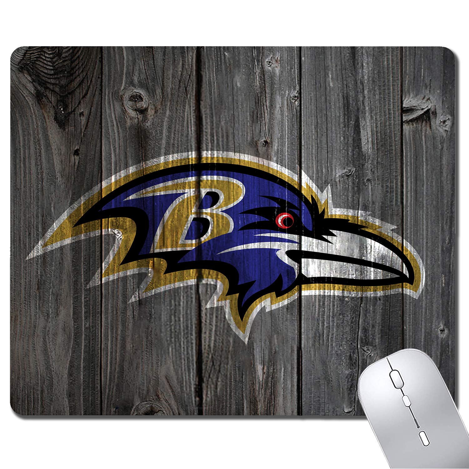 Premium Wood Grain Design Non-Slip Gaming Mouse Pad - Large Computer Desk Mat with Rubber Base for PC, Laptop, Office & Home Use - Perfect for Work, Gaming & Daily Computing Accessories