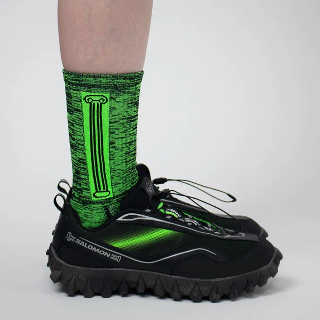 ARIES X SALOMON SNOWCLOG - Waterproof Winter Boots for Men & Women | Black/Green Gecko/FTW Silver | Snow Hiking, Outdoor Adventures & Cold Weather Activities