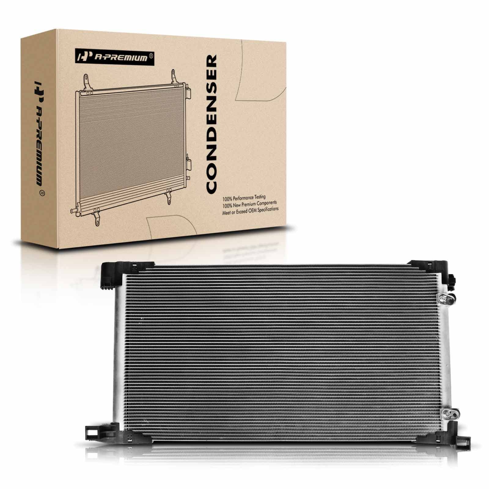 Premium A/C Condenser for Toyota Prius Prime 2017-2022 1.8L Engine - Direct Replacement for OEM# 8846047180 - Perfect for Summer Cooling & HVAC System Repair