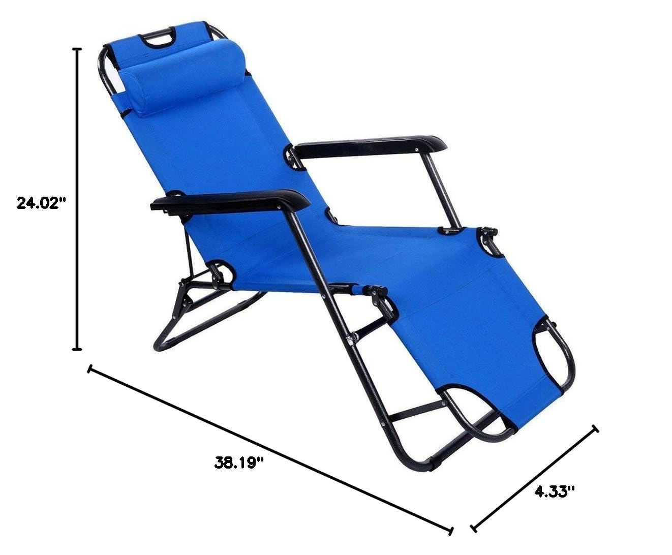 **Lovinland Outdoor Folding Lounge Chair - Portable Zero Gravity Recliner for Beach, Pool, Camping & Patio - Lightweight & Adjustable for Ultimate Relaxation**