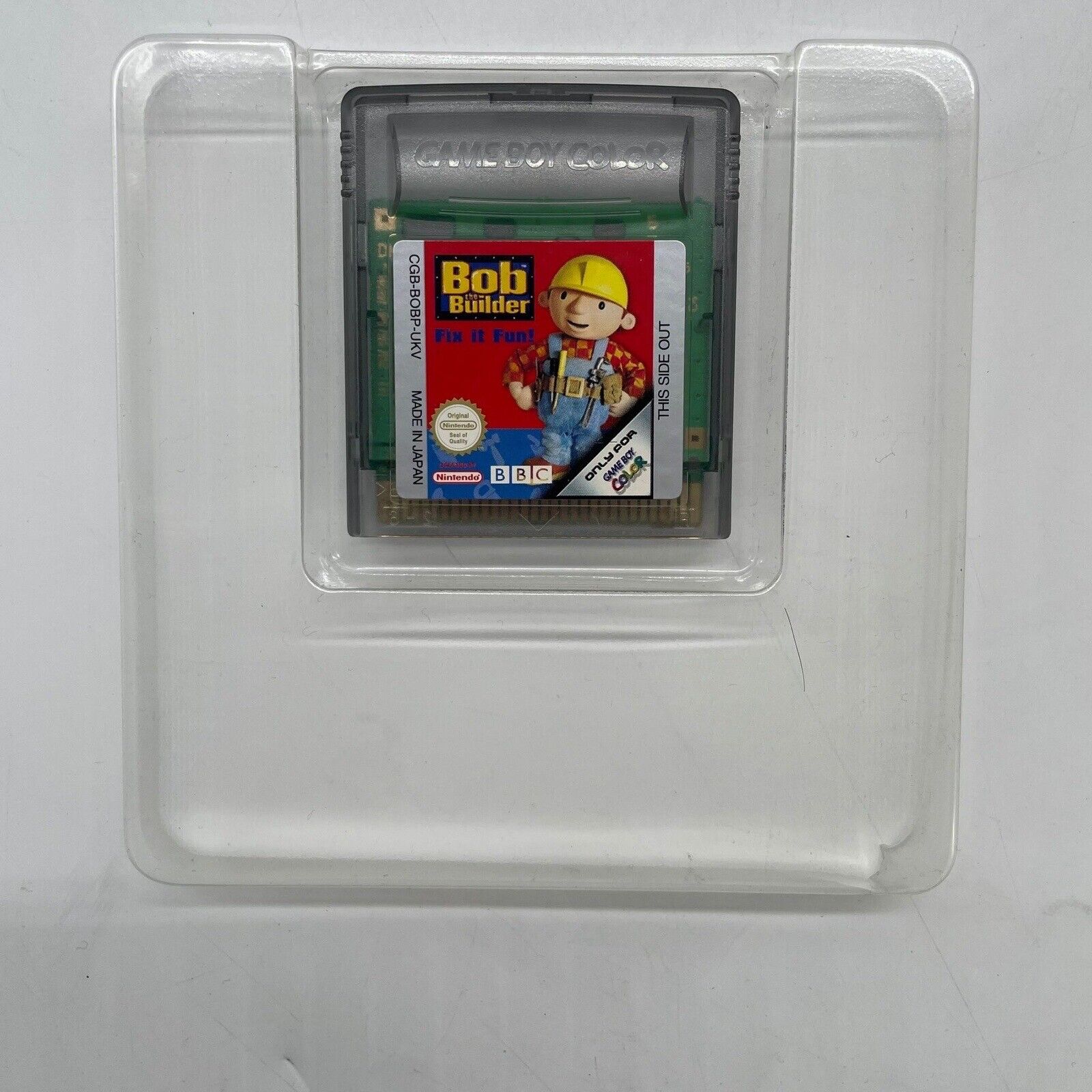 Bob The Builder Fix It Fun Nintendo GameBoy Color Game - Complete Boxed Set | Retro Gaming for Kids & Collectors | Perfect for Family Fun & Nostalgic Playtime