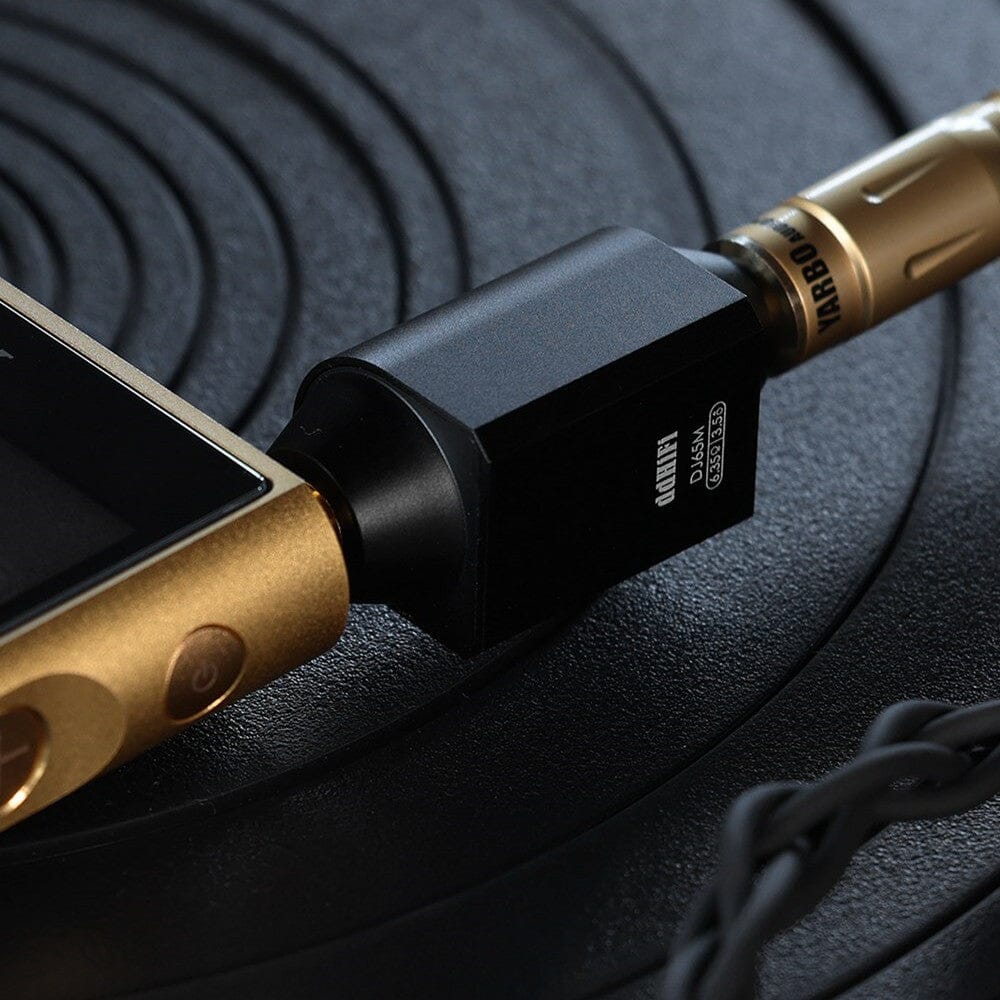 DD ddHiFi DJ65M 6.35mm to 3.5mm Audio Adapter - Neutrik Female to Male Connector for Headphones, Studio Equipment & Hi-Fi Systems