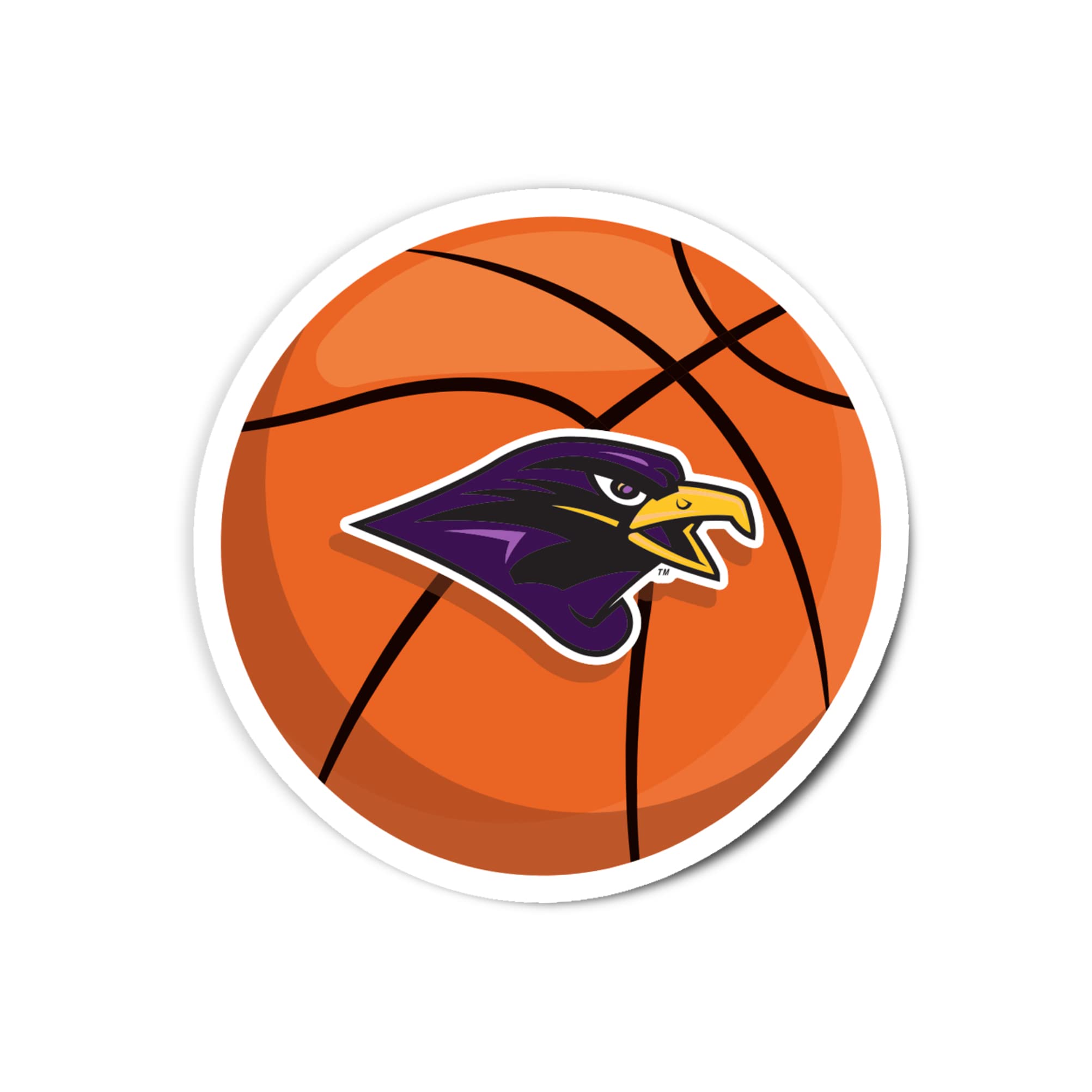 University of Montevallo Falcons Vinyl Decal Sticker - Desert Cactus Design for Laptop, Water Bottle, Car & Scrapbook - Perfect for Basketball Fans & School Spirit (3-Pack)