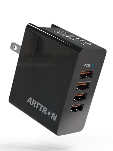 Black with Wall Charger multiple