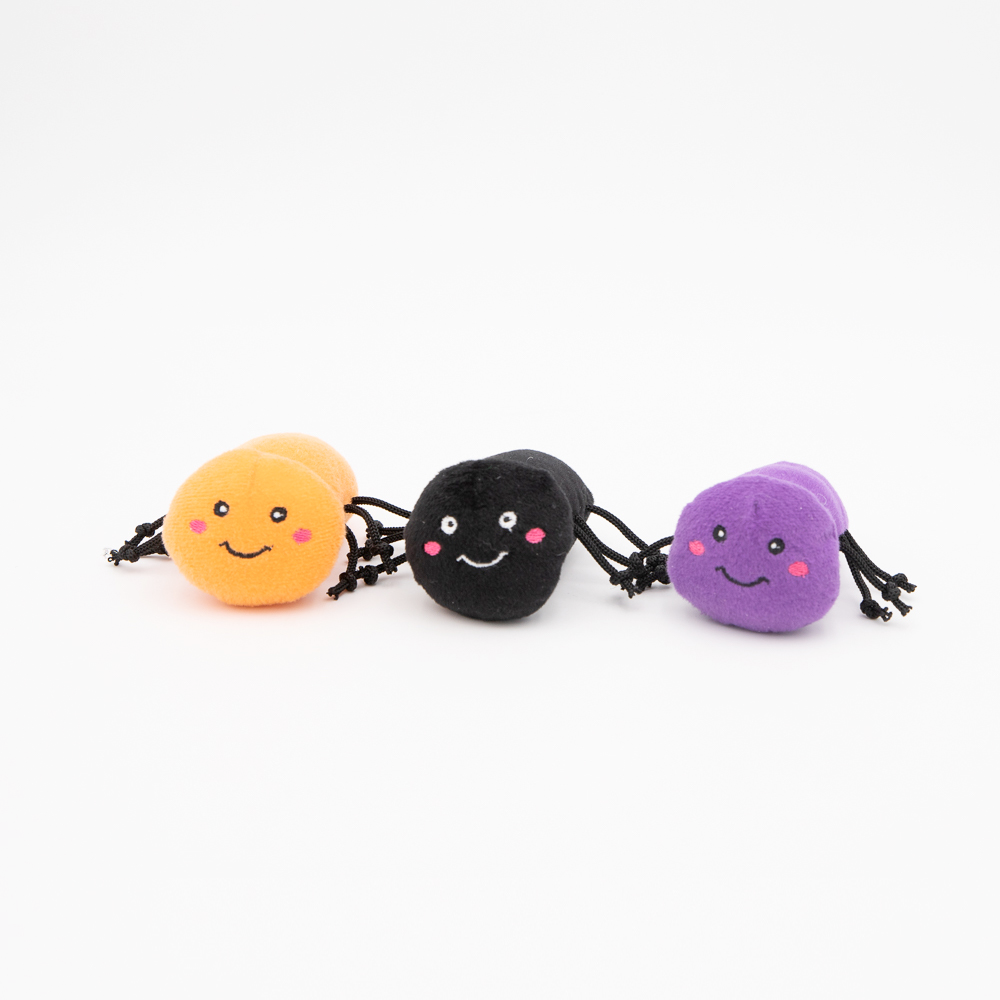 Halloween Burrow Sniff 'n Search Squeaky Dog Toy with Spider Web Design - Interactive Puzzle Toy for Dogs - Perfect for Halloween Parties, Training & Indoor Playtime