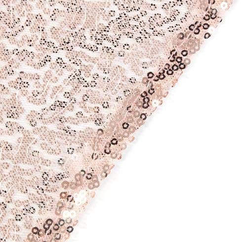 Premium Sequin Round Tablecloth 132
