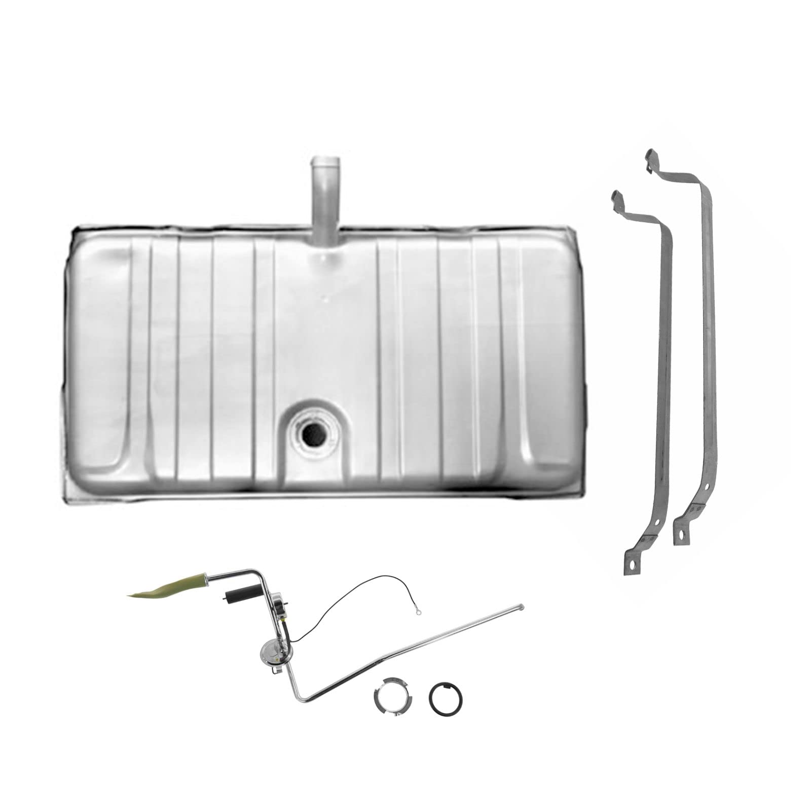 1969 Chevrolet Camaro Fuel Tank Kit with Sending Unit & Straps - Replacement Gas Tank for Classic Car Restoration & Performance Upgrades