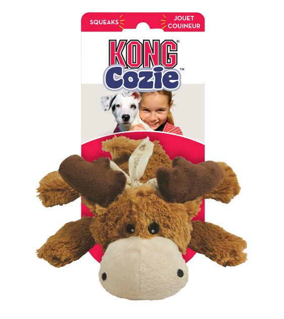 **Durable Kong Cozie Marvin Plush Dog Toy for Small & Medium Breeds - Soft & Cuddly Chew Toy for Indoor Play, Training & Comfort**