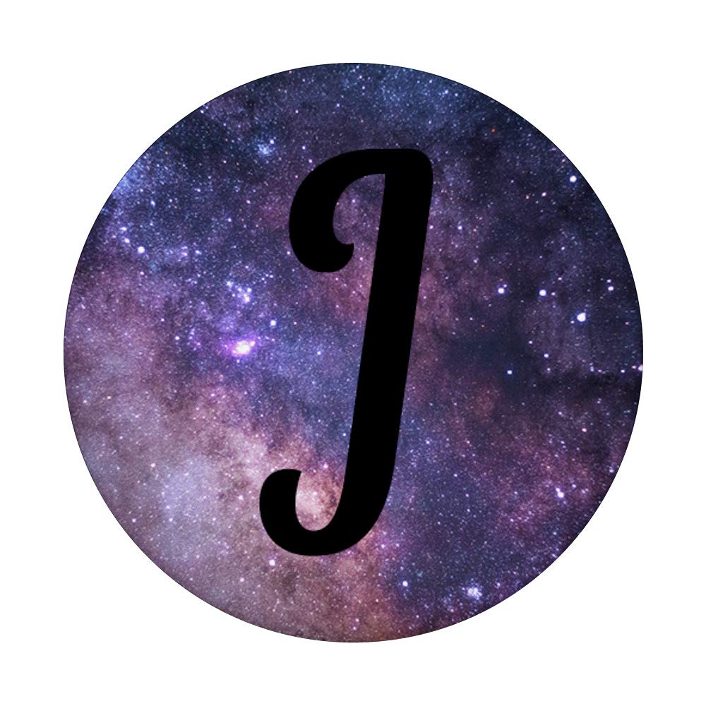 Galactic Letter J PopSocket Grip & Stand for Phones - Durable Phone Accessory for Work & Travel