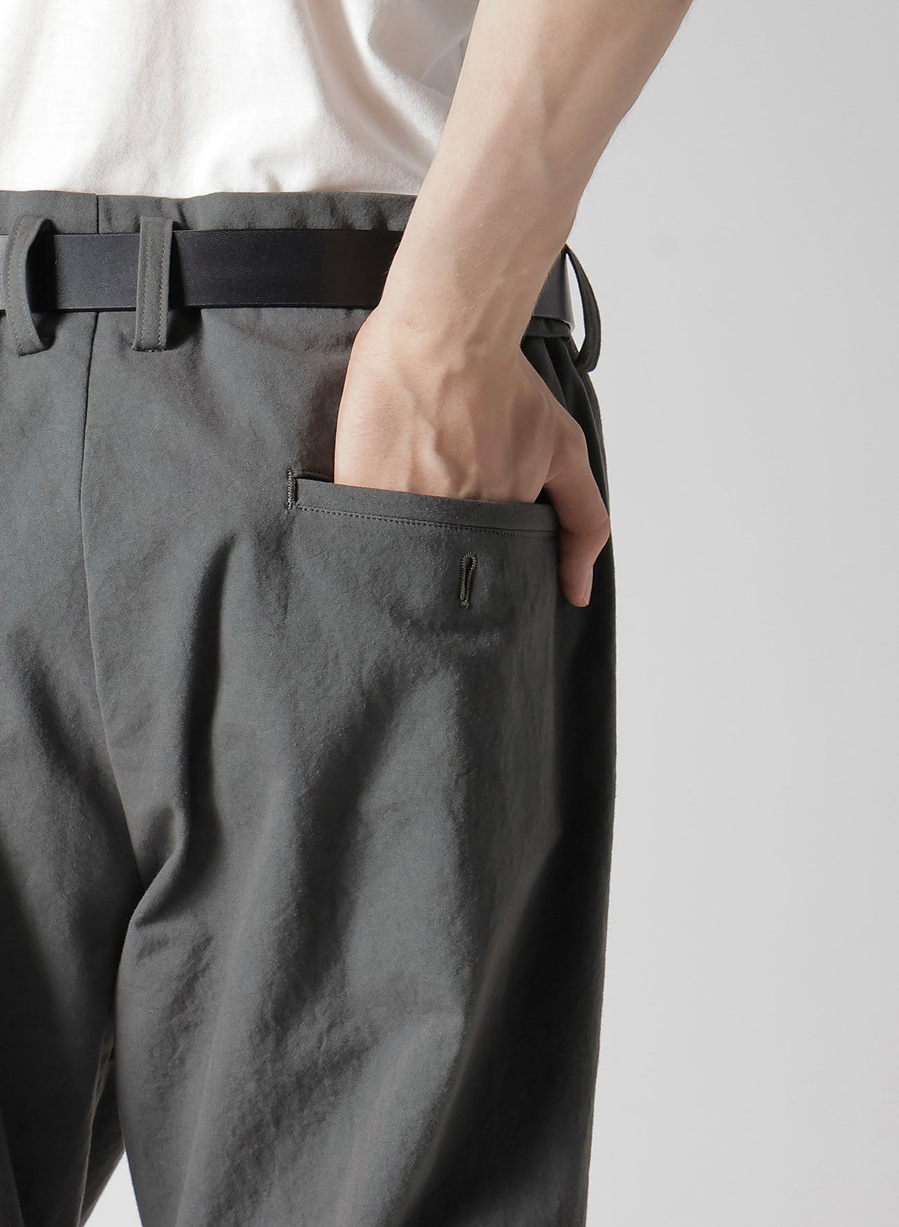 Stylish C/Poplin Paneled Hem Pants for Women - Comfortable & Trendy Casual Wear for Office, Outings & Everyday Use