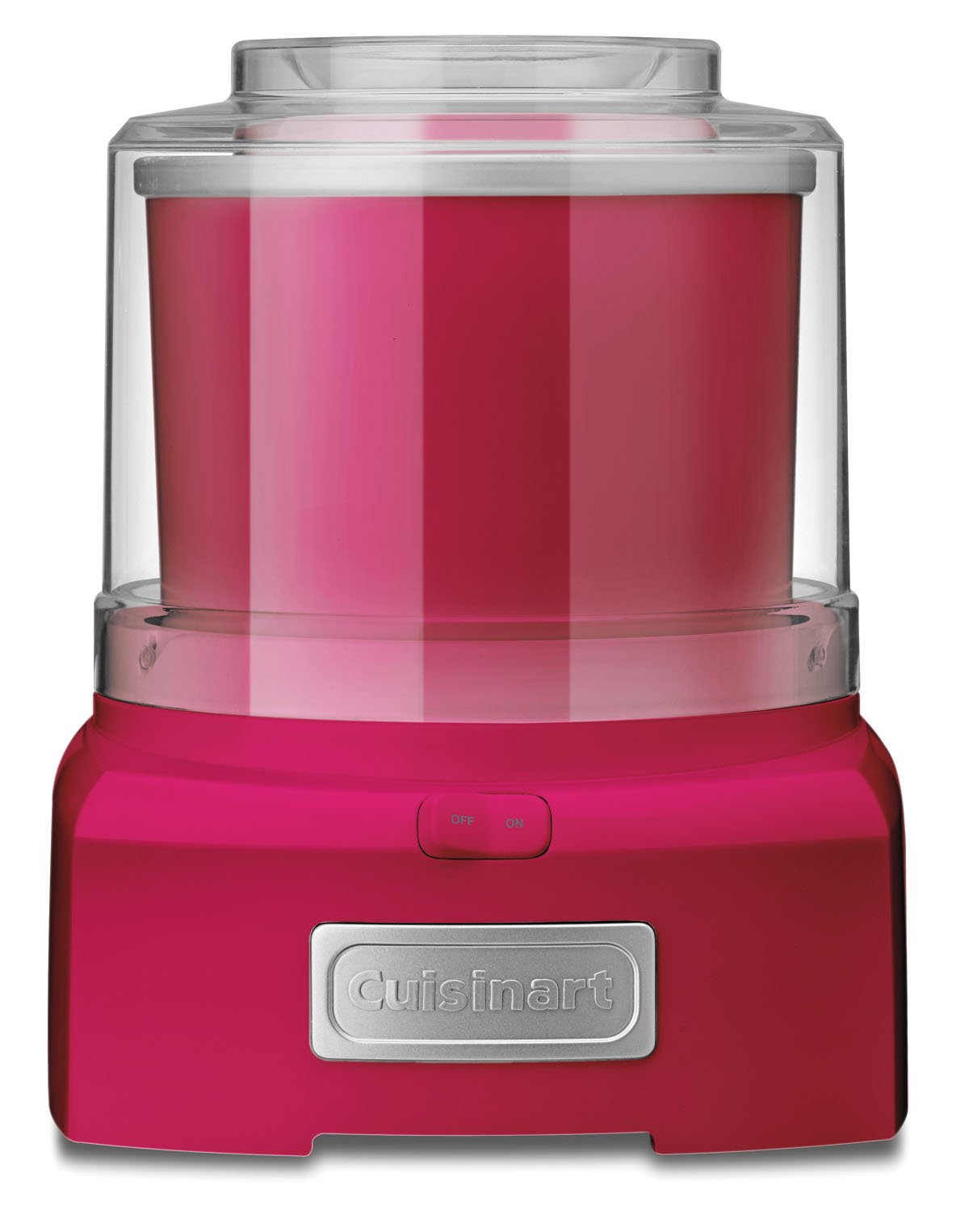 Cuisinart ICE-21M Frozen Yogurt, Ice Cream & Sorbet Maker Machine - 1.5 Quart, Magenta | Perfect for Homemade Desserts, Parties & Family Gatherings