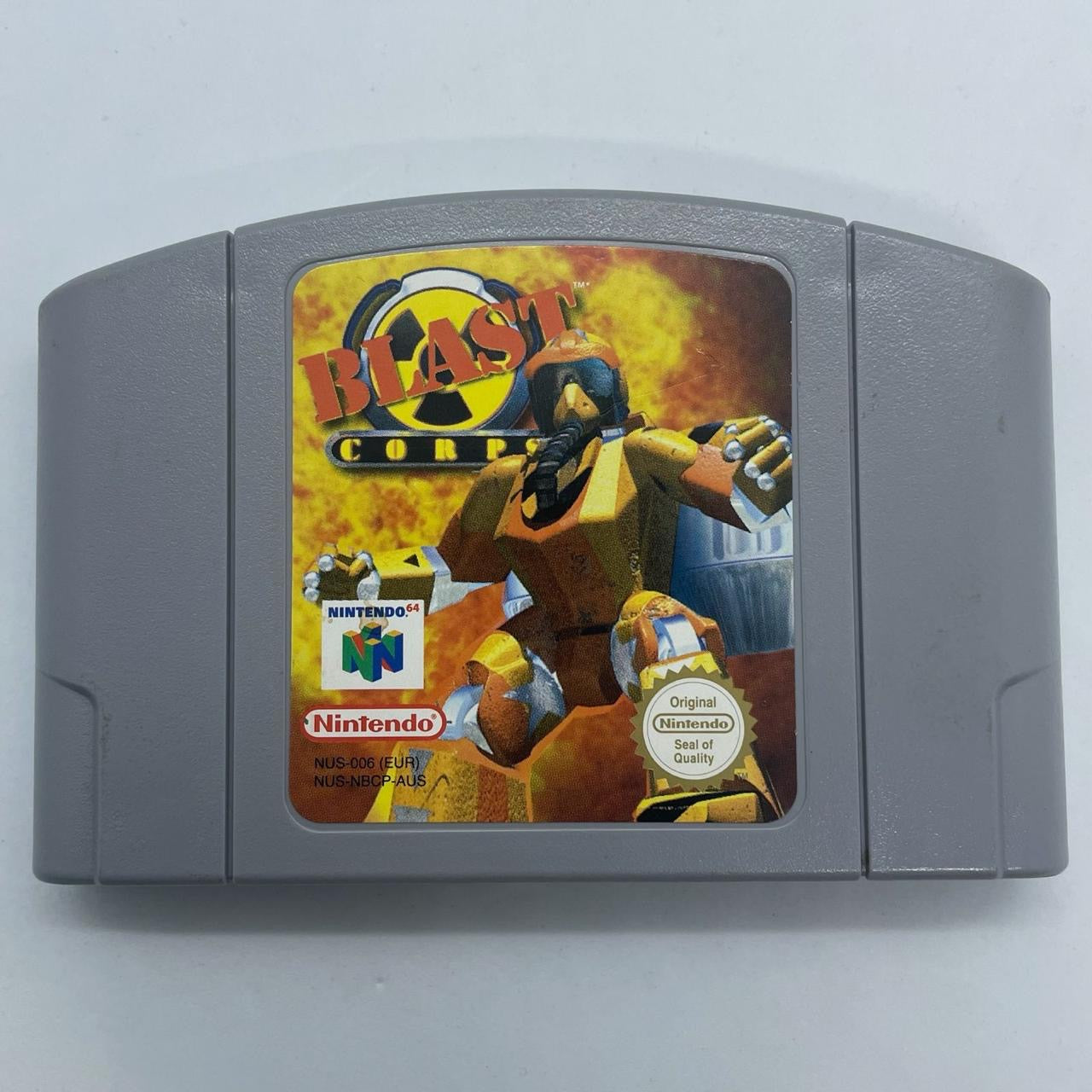 Blast Corps Nintendo 64 N64 Game Cartridge - Classic Action Video Game for N64 Console - Perfect for Retro Gaming Enthusiasts & Collectors