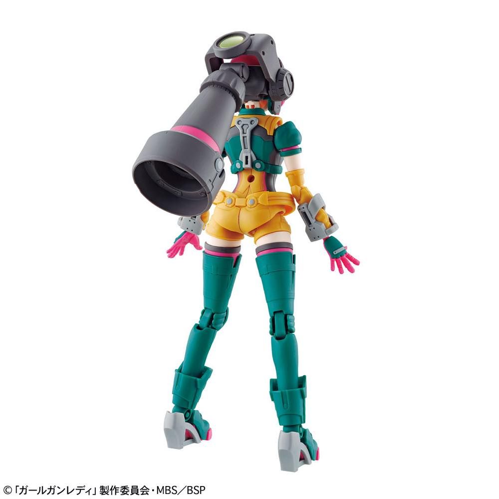 Bandai Girl Gun Lady Commander Bianca Model Kit - Anime Action Figure for Collectors & Hobbyists - Perfect for Display, Cosplay & Gifts