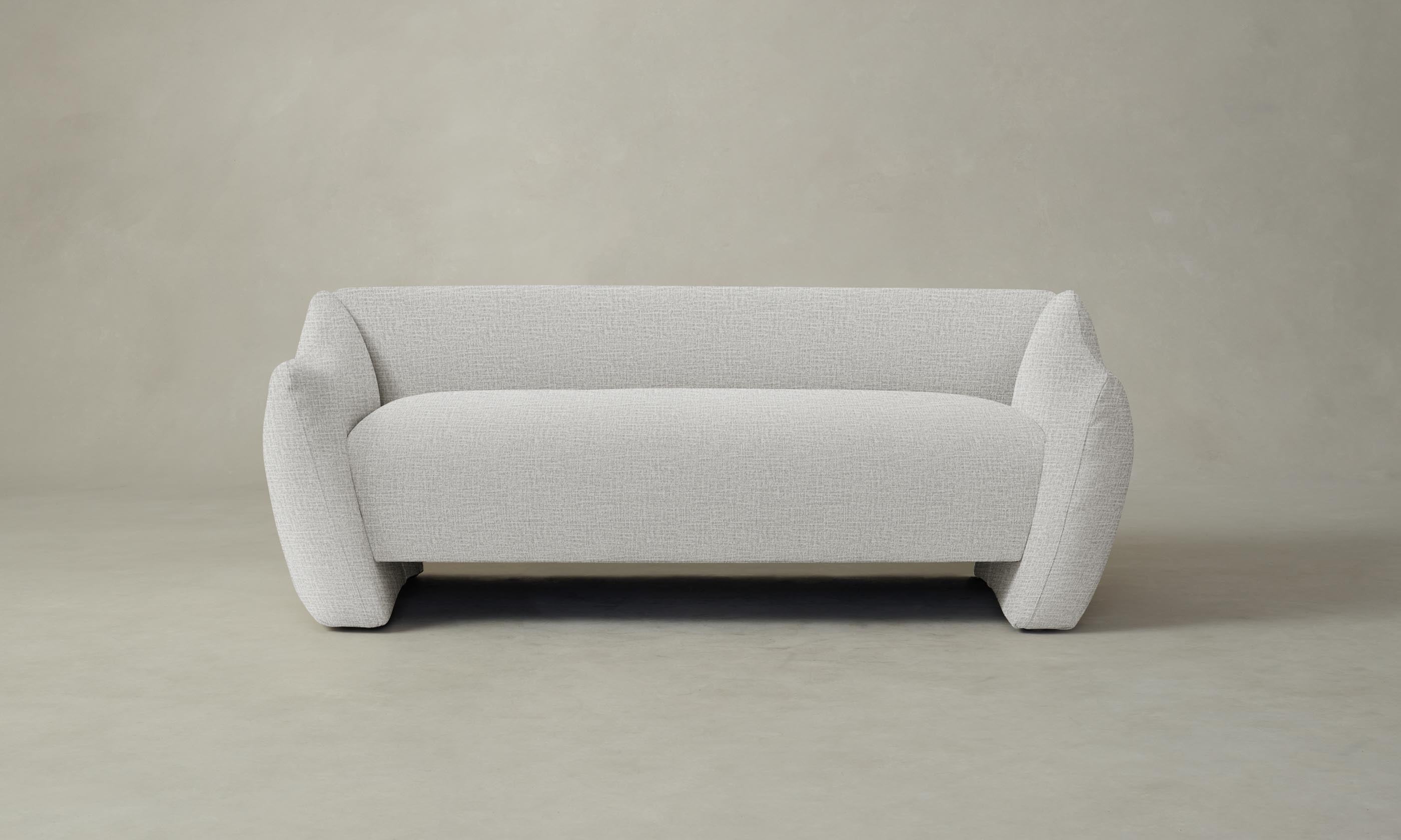 Premium Performance Woven Chenille Steel Bond Settee - Durable & Stylish Living Room Sofa for Modern Homes