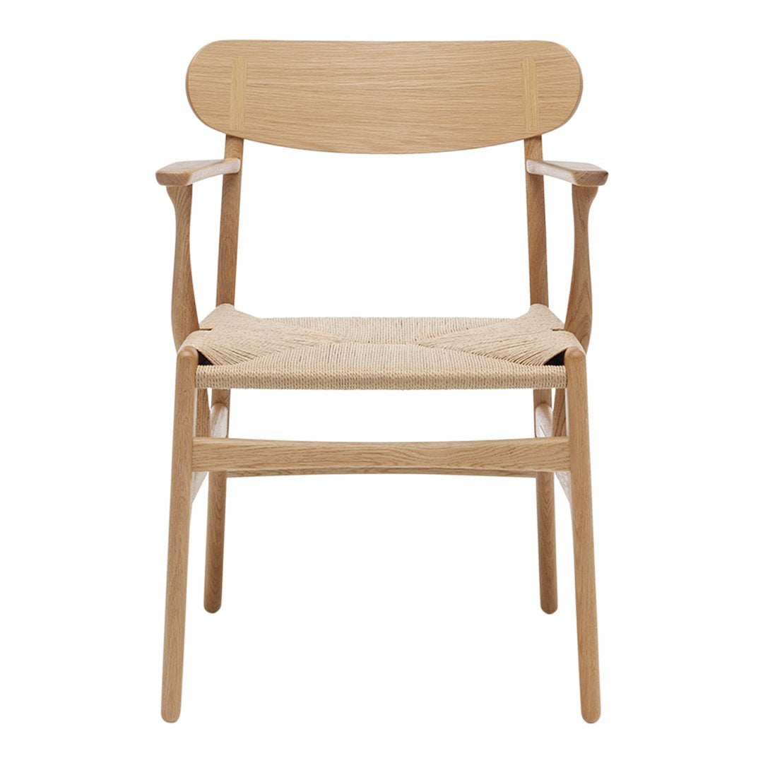 CH26 Modern Dining Chair - Sturdy Wooden Frame & Comfortable Upholstered Seat - Perfect for Kitchen, Dining Room, and Restaurant Use