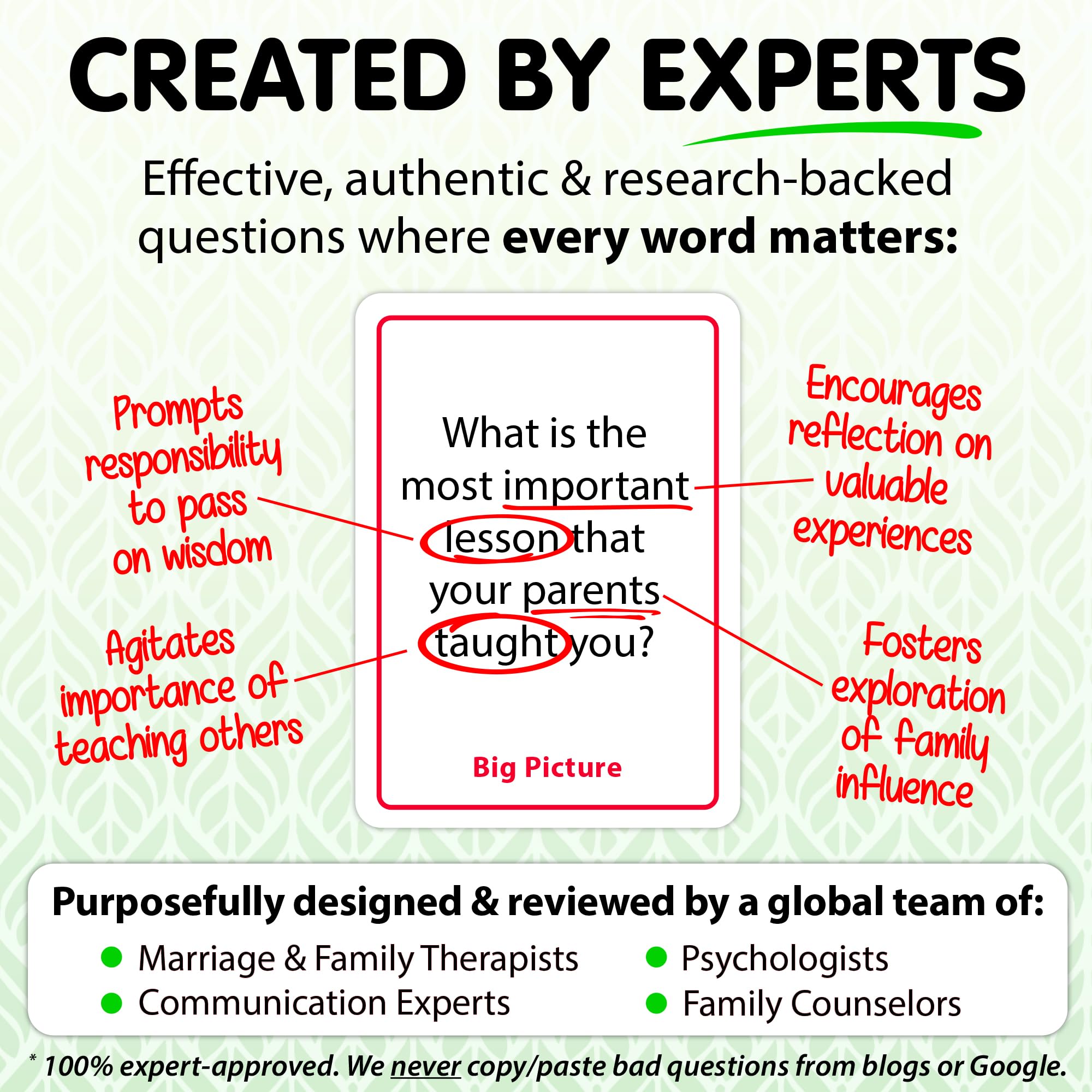 200 Intergenerational Conversation Cards - Fun Family Game Night Questions for Parents, Grandparents, Adults & Kids - Meaningful Bonding Activity for Relatives & Icebreaker - Perfect for Holidays, Reunions & Quality Time Together