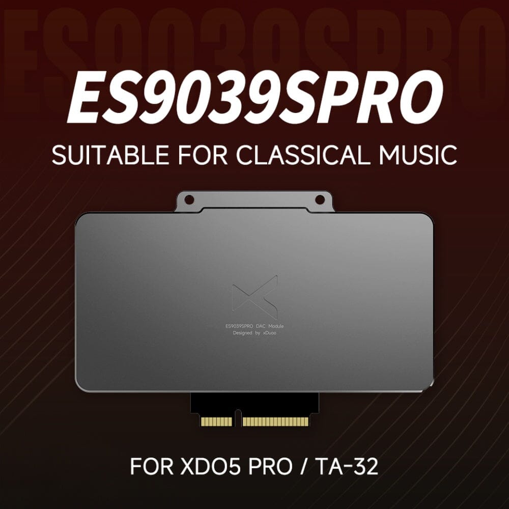 xDuoo XD05Pro Portable DAC & Headphone Amplifier with ES9039SPRO DAC Card - High-Resolution Audio for Home, Travel, and Studio Use