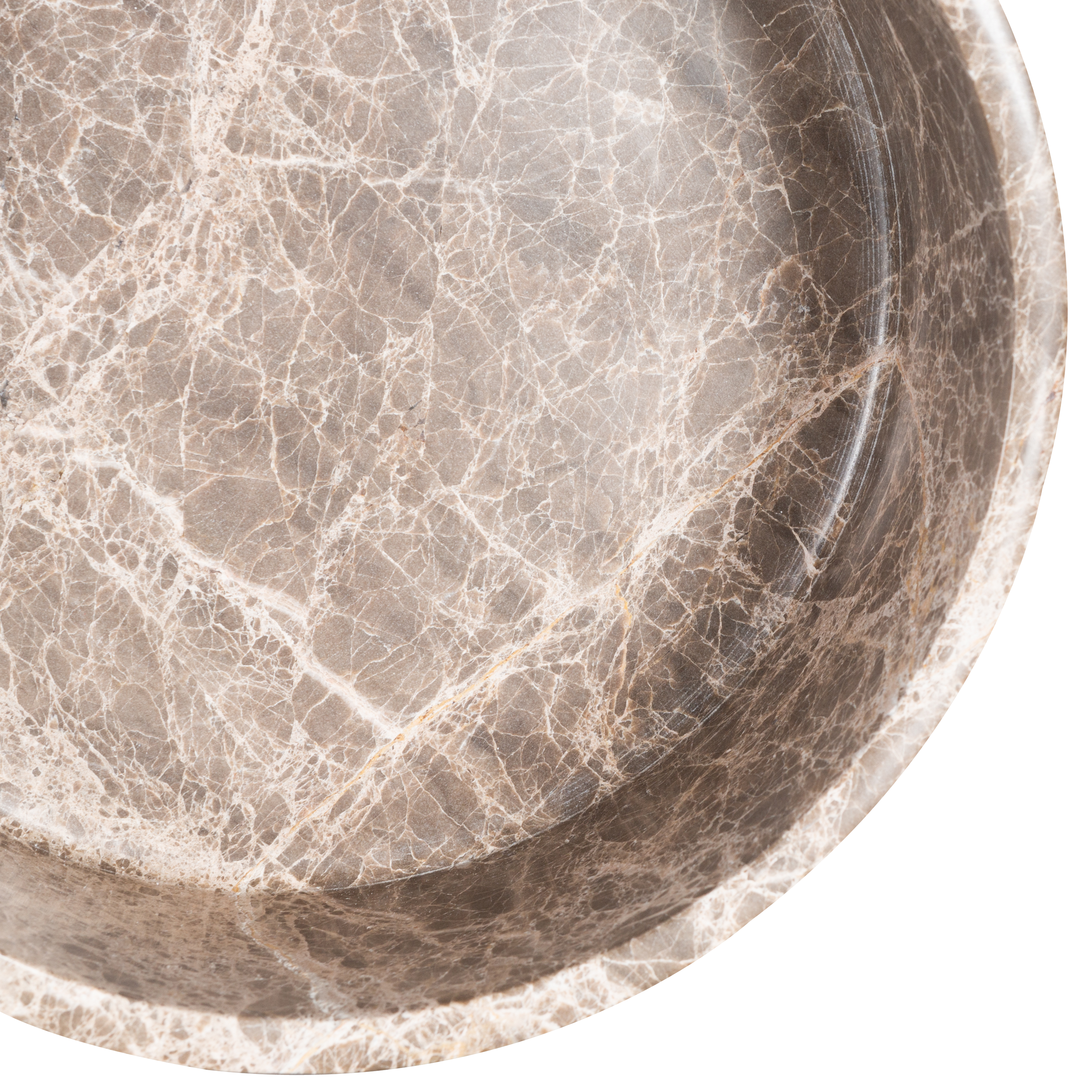 Elegant Marble Fruit Bowl - Premium Handcrafted Stone Serving Bowl for Fresh Fruits, Snacks & Decor - Perfect for Kitchen, Dining Table & Home Decor