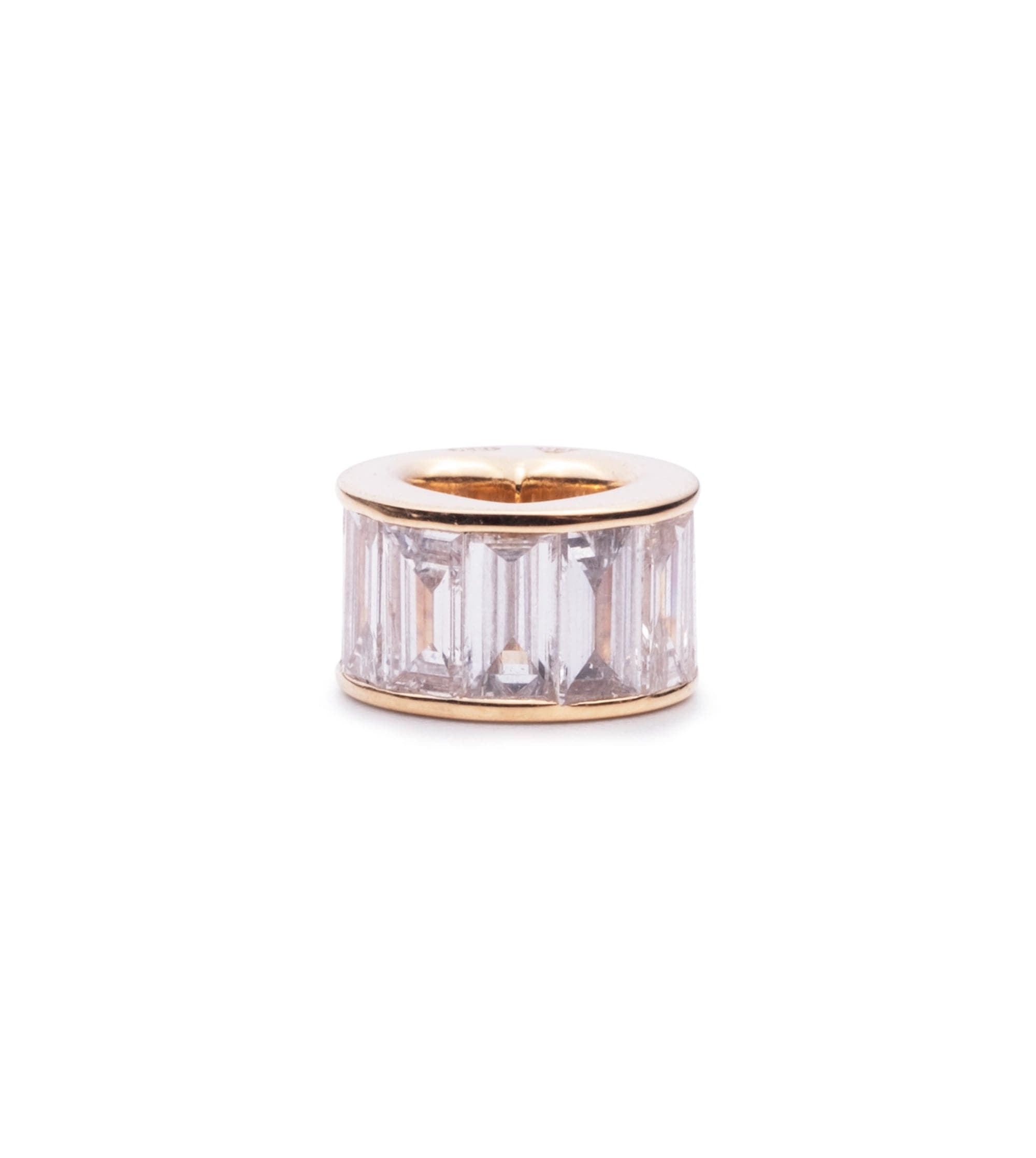 Baguette Diamond Love Heartbeat Ring - Elegant Stackable Band for Women - Perfect for Valentine's Day, Anniversary & Romantic Gifts