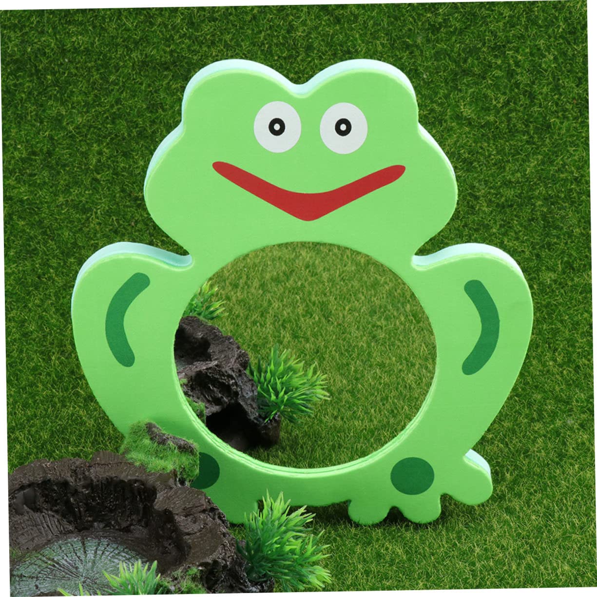 6-Piece EVA Cartoon Mirror Bath Toys Set - Fun Crab & Mirror Toys for Kids, Safe & Non-Toxic Water Play for Bathtub, Pool & Beach Activities